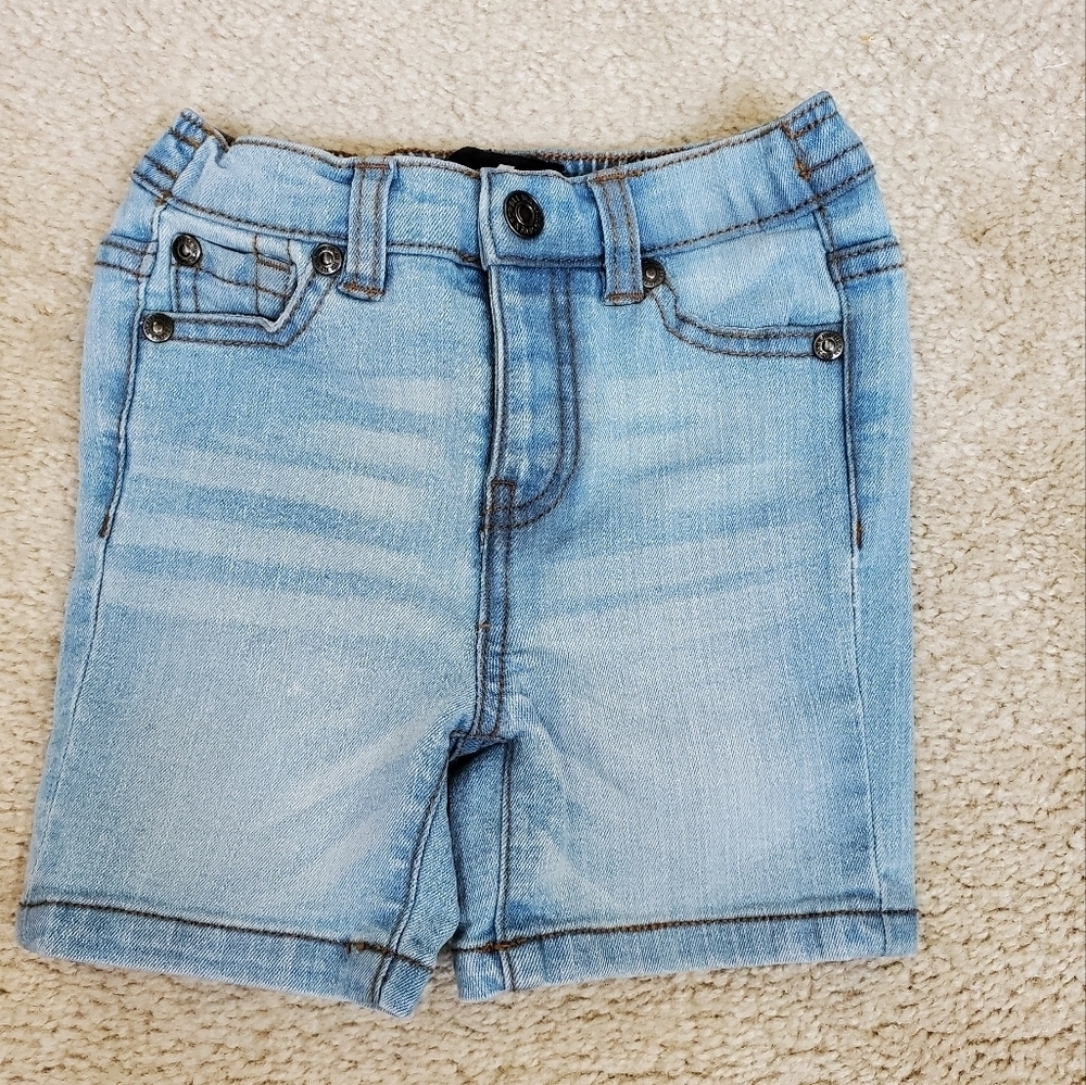 7 for all Mankind toddler denim jean shorts.  Size 24 mths